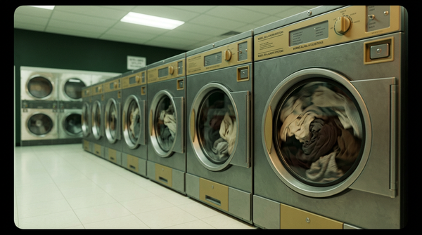 Laundromat for $22K down pulling $58K/year — 20-year lease